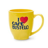 I Heart Cafe Bustelo Mug, 16 oz, Front